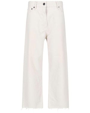 The Row Straight Jeans - White