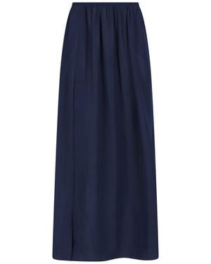 Frankie Shop Fluid Maxi Skirt "Elie" - Blue