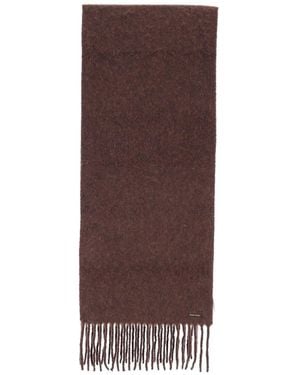 Golden Goose Alpaca Blend Scarf - Brown