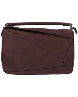 Loewe Large Bag "Puzzle" - Purple