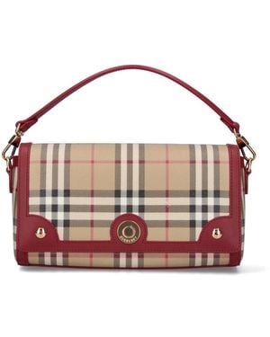 Burberry Borsa A Mano "Note" - Rosa