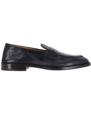 Alexander Hotto Leather Loafers - Black