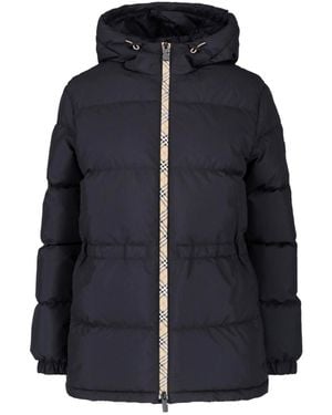 Burberry Quilted Jacket "Keswick" - Blue