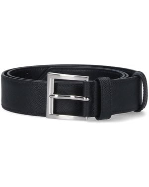 Prada Cintura Logo - Nero