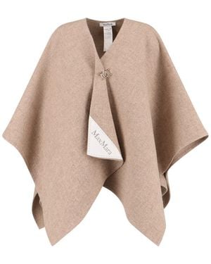 Max Mara Cape "Serra" - Natural