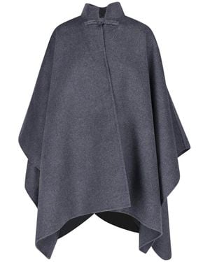 Rohe Mantella In Lana E Cashmere - Blu