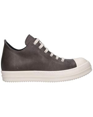 Rick Owens Trainers "Low Sneaks" - Grey