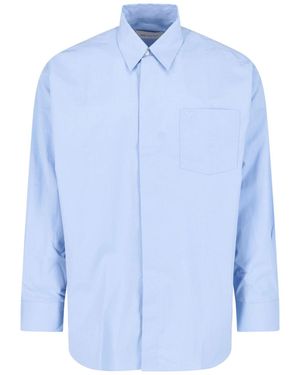 Ami Paris Cotton Shirt - Blue