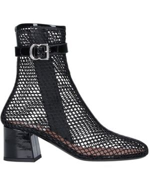 Alaïa Mesh Ankle Boots "55" - Black
