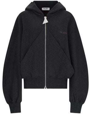The Attico Logo Hoodie - Black