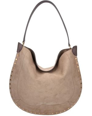 Isabel Marant Hobo Bag “Oksan Soft” - Natural