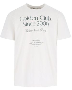 Golden Goose 'Golden Club' T-Shirt - White