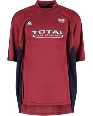 Martine Rose T-Shirt Football - Red