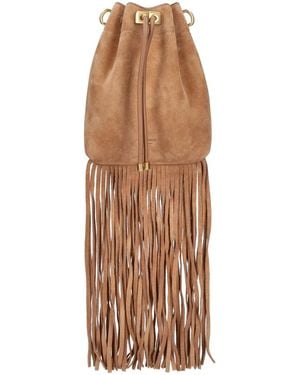Jimmy Choo Bucket Bag "Bon Bon" - Natural