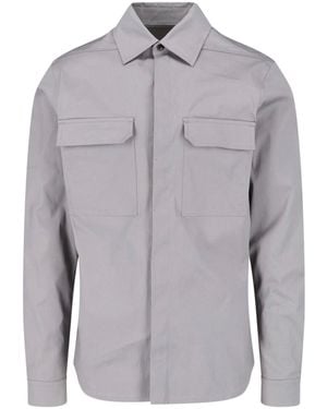 Rick Owens Button Shirt - Grey