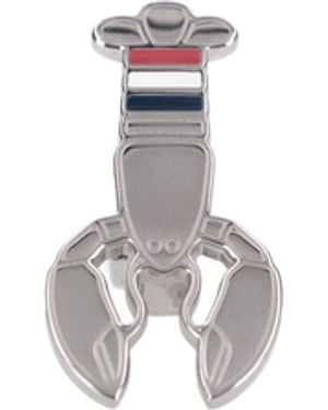 Thom Browne Tie Clip "Lobster" - White
