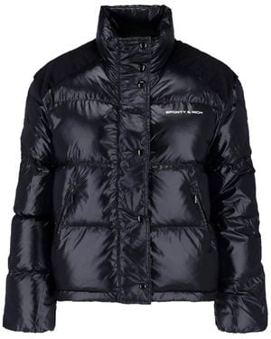 Sporty & Rich Piumino "Bold Mountain" - Blu