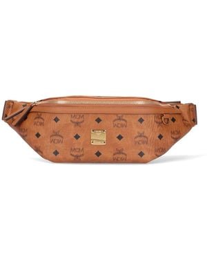 MCM Fursten Belt Bag - White