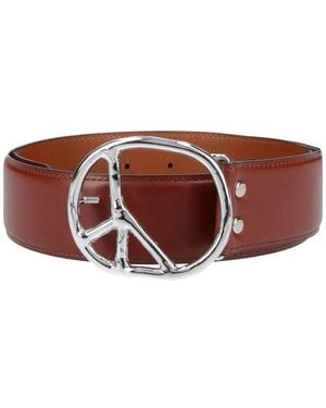 Needles Belt "Peace Buckle" - Brown