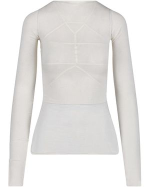 Rick Owens T-Shirt “Temple” - White