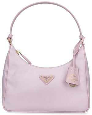 Prada Shoulder Bag "Re-Edition 2005" - Pink