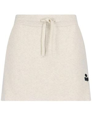 Isabel Marant Sporty Mini Skirt - White