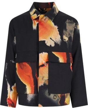Y-3 'Aop Sport Uniform Coach' Jacket - Black