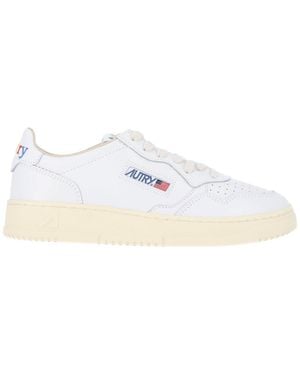 Autry Trainers "Medalist Low" - White