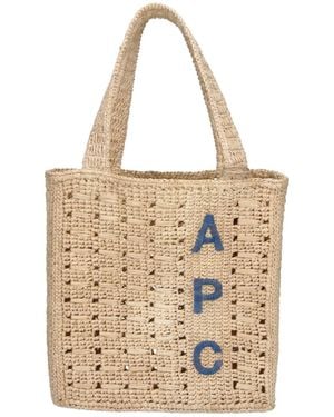 A.P.C. Tote Bag "June" - White