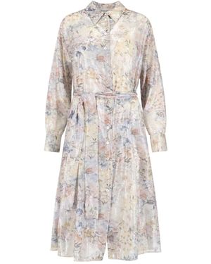 Golden Goose Abito Maxi Chemisier - Bianco
