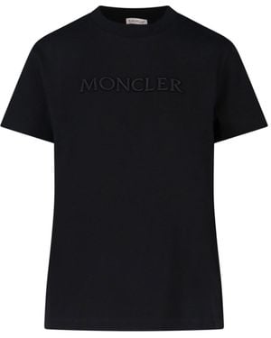 Moncler Logo T-Shirt - Black