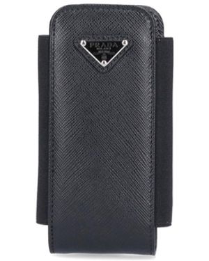 Prada Neck Strap Cover - Black