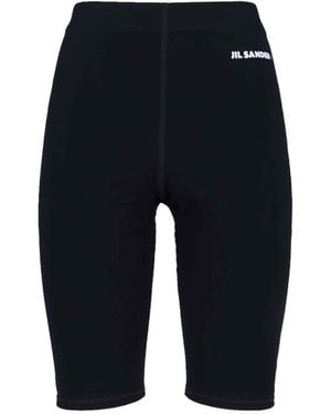 Jil Sander Logo Shorts - Blue