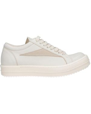 Rick Owens Low-Top Trainers "Vintage" - White