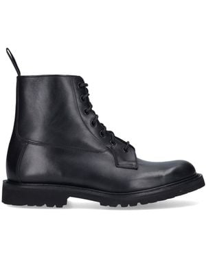 Tricker's 'Burford' Derby Ankle Boots - Black