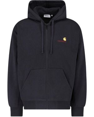 Carhartt Graphic Zip-Up Hoodie - Blue