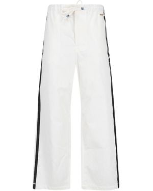 Marni Joggers Dettaglio Riga - White