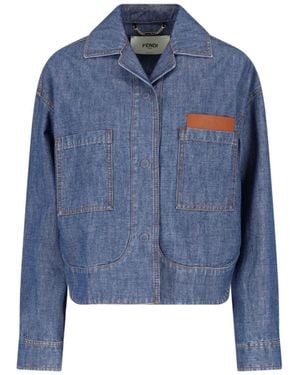 Fendi Denim Jacket - Blue