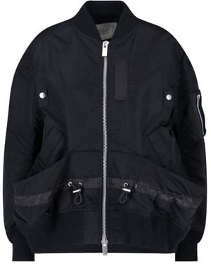 Sacai Nylon Blouson - Black