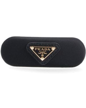 Prada Fermaglio In "Re-Nylon" - Nero