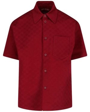 Gucci Oversized Shirt - Red