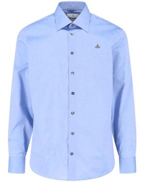 Vivienne Westwood Shirts Cotton - Blue