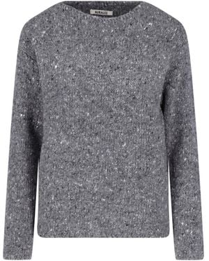 AURALEE Wool Jumper - Grey