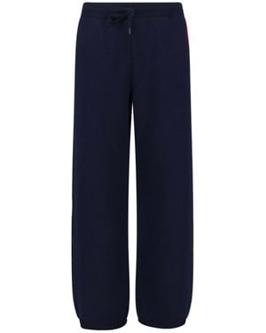 Gucci Wool Sports Trousers - Blue