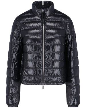 Moncler Genius X Ee72 By Edward Enninful Short Down Jacket "Knut" - Black