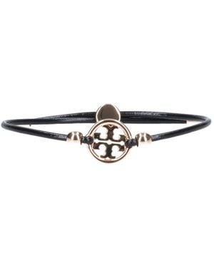 Tory Burch Logo Bracelet "Miller" - White