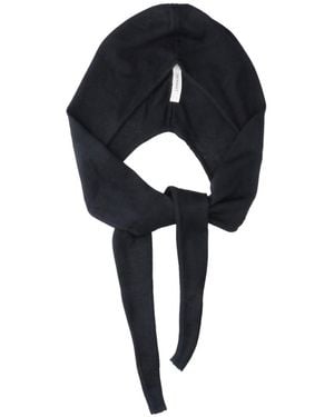 Lemaire Knottable Wool Balaclava - Blue