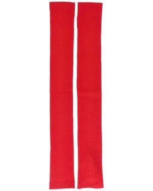 Sa Su Phi Cashmere And Silk Gloves - Red