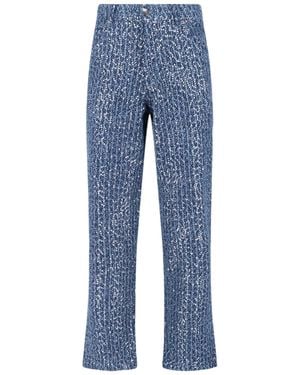 Charles Jeffrey Jeans Paillettes - Blu