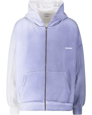 Bonsai Logo Zip Sweatshirt - Purple